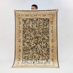 Turkish Carpet Oriental Handmade Area Silk Rug 4x6ft