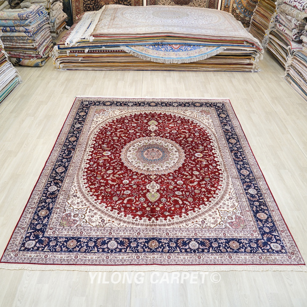 Kings Court Gene Traditional Medallion Persian Red Machine Washable Low  Pile Indoor/Outdoor Area Rug KC-170