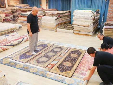 persian silk carpets for sale