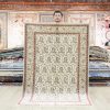iranian silk carpet price