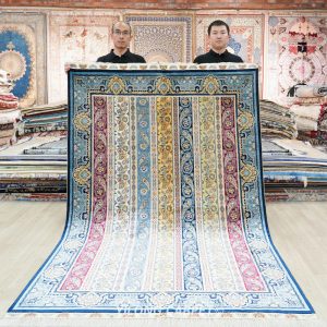 100 silk rugs