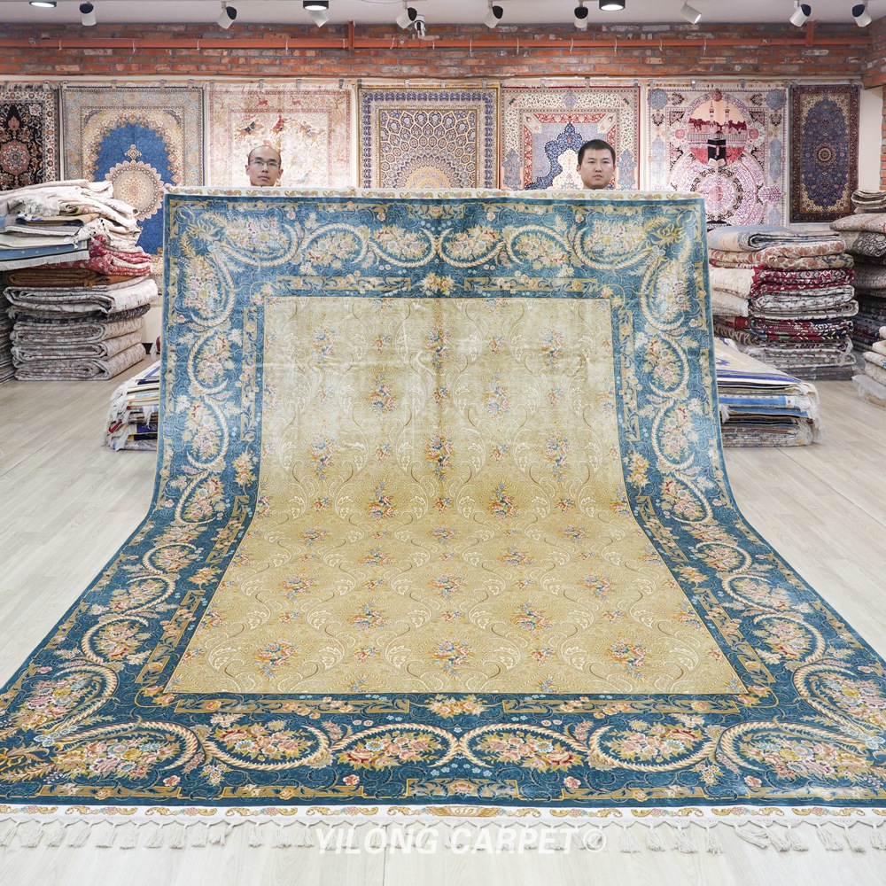 iranian qum silk carpets