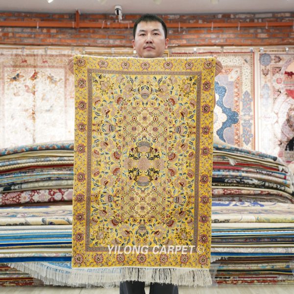 handmade silk carpet for sale