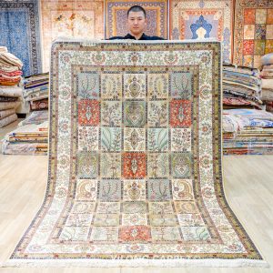 art silk rugs
