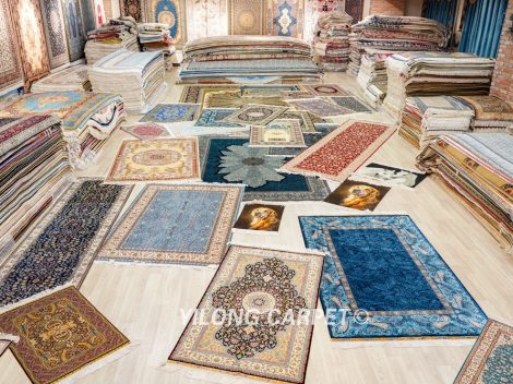 silk carpet art