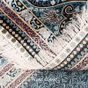 Turkish Carpet Handmade Blue Silk Classic Oriental Carpet 9x12ft - Image 8