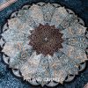 Turkish Carpet Blue Oriental Silk Rug Handmade Rug 5x7ft - Image 7