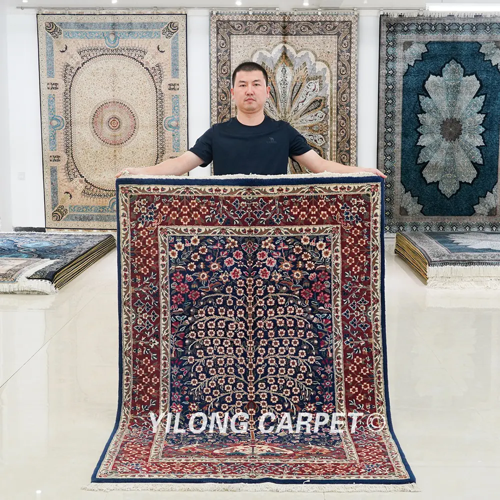 絞り華氈 毛氈 縦93㎝/幅約2m 東Y7-0828④ 絞り華氈 毛氈 縦93㎝/幅約