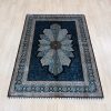 Turkish Carpet Sudan Design Oriental Handmade Area Silk Rug 4x6ft - Image 3
