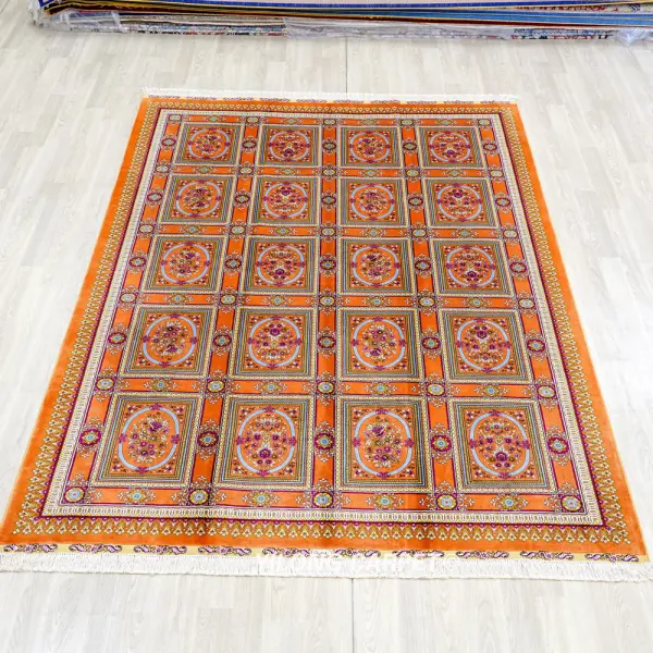 Turkish Carpet Handmade Carpet Silk Oriental Rug 6x9ft - Yilong