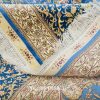 Persian Rug Handmade Blue Silk Classic Oriental Carpet 9x12ft - Image 7