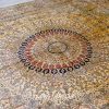 Antique Hand-Knotted Silk Rug Persian Carpet for Villa Room 8x10ft - Image 6