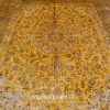 Antique Rug Hand-Knotted Silk Persian Carpet for Villa Room 8x10ft - Image 4