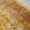 Antique Rug Hand-Knotted Silk Persian Carpet for Villa Room 8x10ft - Image 7