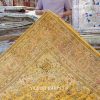 Antique Rug Hand-Knotted Silk Persian Carpet for Villa Room 8x10ft - Image 9