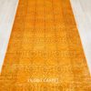 Antique Rug Runner Handmade Golden Turkish Silk Rug Runner 3x10ft - Image 5