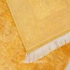 Antique Rug Runner Handmade Golden Turkish Silk Rug Runner 3x10ft - Image 9