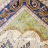 Turkish Handmade Carpet Silk Green Oriental Rug 6x9ft - Image 7