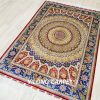 Persian Dom Design Oriental Handmade Area Silk Rug 4x6ft - Image 4