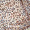 Turkish Rug Small Oriental Beige Hand Knotted Silk Rug 2x3ft - Image 9