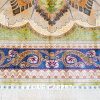 Hand-Knotted Silk Rug Green Pecock Silk Turkish Carpet for Bedroom 8x10ft - Image 5