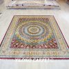 Hand-Knotted Silk Persian Dom Design Carpet for Villa Room 8x10ft - Image 3