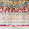 Hand-Knotted Silk Persian Dom Design Carpet for Villa Room 8x10ft - Image 5