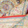Hand-Knotted Silk Persian Dom Design Carpet for Villa Room 8x10ft - Image 9