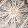 Turkish Carpet Oriental Silk Rug Blue Hand Knotted Carpet 5x7ft - Image 7