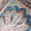 Turkish Carpet Blue Oriental Hand knotted Area Silk Rug 4x6ft - Image 8