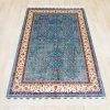 Turkish Carpet Seven Hills Design Oriental Handmade Area Silk Rug 4x6ft - Image 3