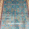 Turkish Carpet Seven Hills Design Oriental Handmade Area Silk Rug 4x6ft - Image 4
