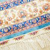 Turkish Carpet Seven Hills Design Oriental Handmade Area Silk Rug 4x6ft - Image 8