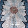 Turkish Carpet Oriental Silk Rug Blue Sutan Design Hand Knotted Carpet 5x7ft - Image 4