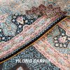Turkish Carpet Oriental Silk Rug Blue Sutan Design Hand Knotted Carpet 5x7ft - Image 9