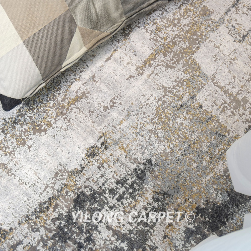 Bamboo Silk Rug Runner Soft Modern Luxury Villa Rug Runner 2.62x9.84ft - Image 5