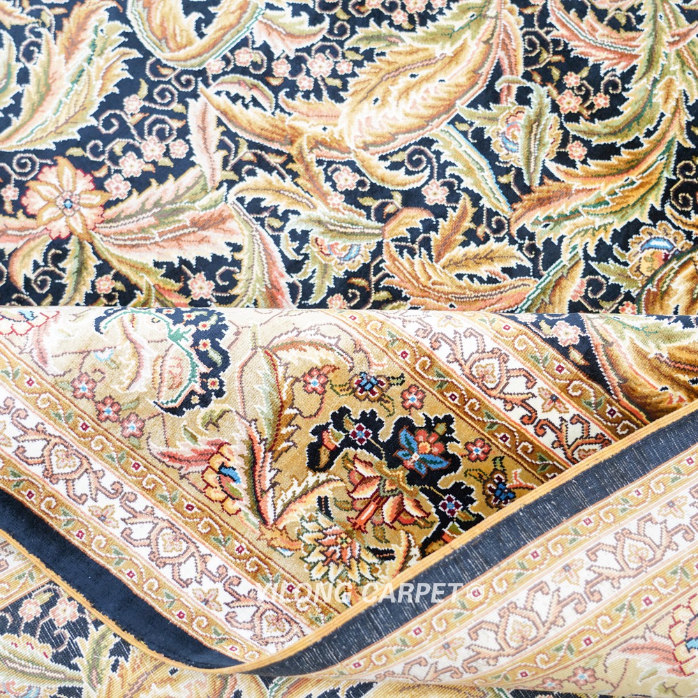 Turkish Silk Rug Handmade Carpet Silk Oriental Rug 6x9ft Sold Out - Image 7