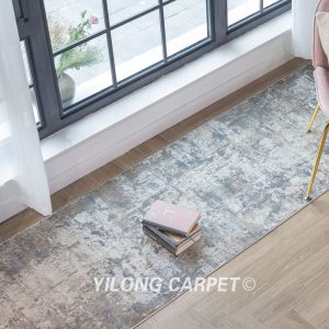 Bamboo Silk Runner Soft Modern Luxury Villa Rug Runner 2.62x9.84ft