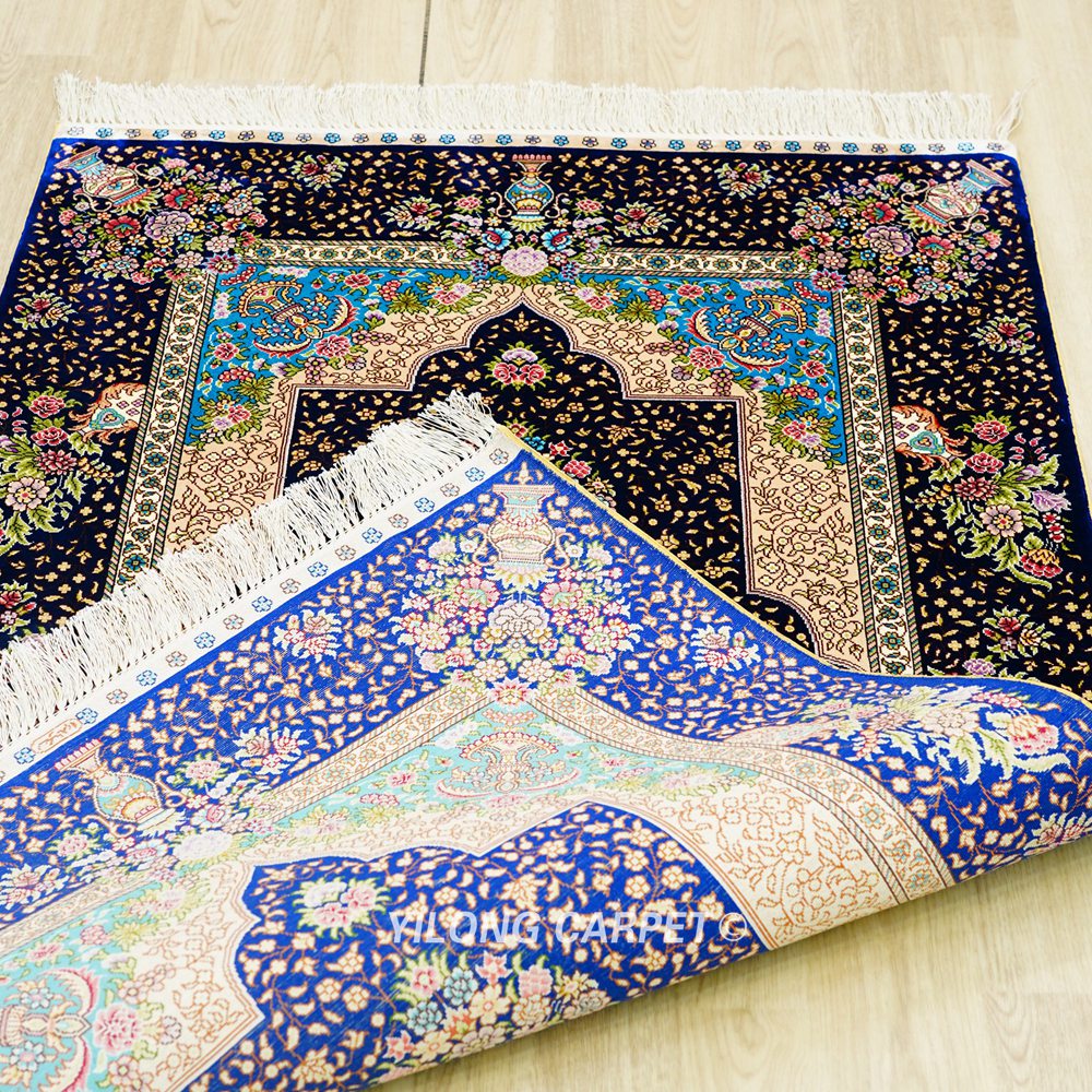 Persian Rugs For Sale Online Hand Knotted Silk Rug 3x5ft - Image 8