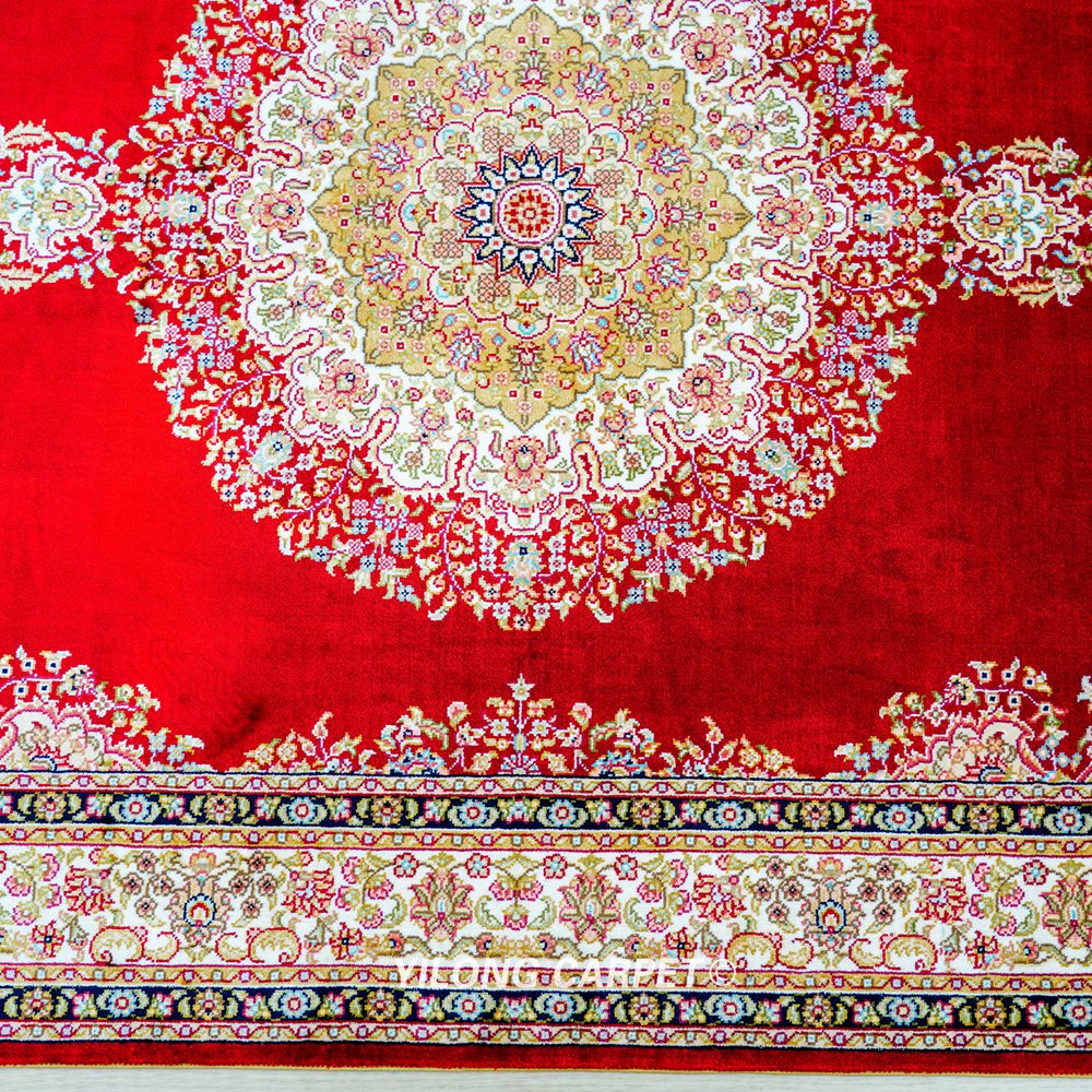 Persian Hand-Knotted Silk Luxury Rug 3x5ft - Image 7