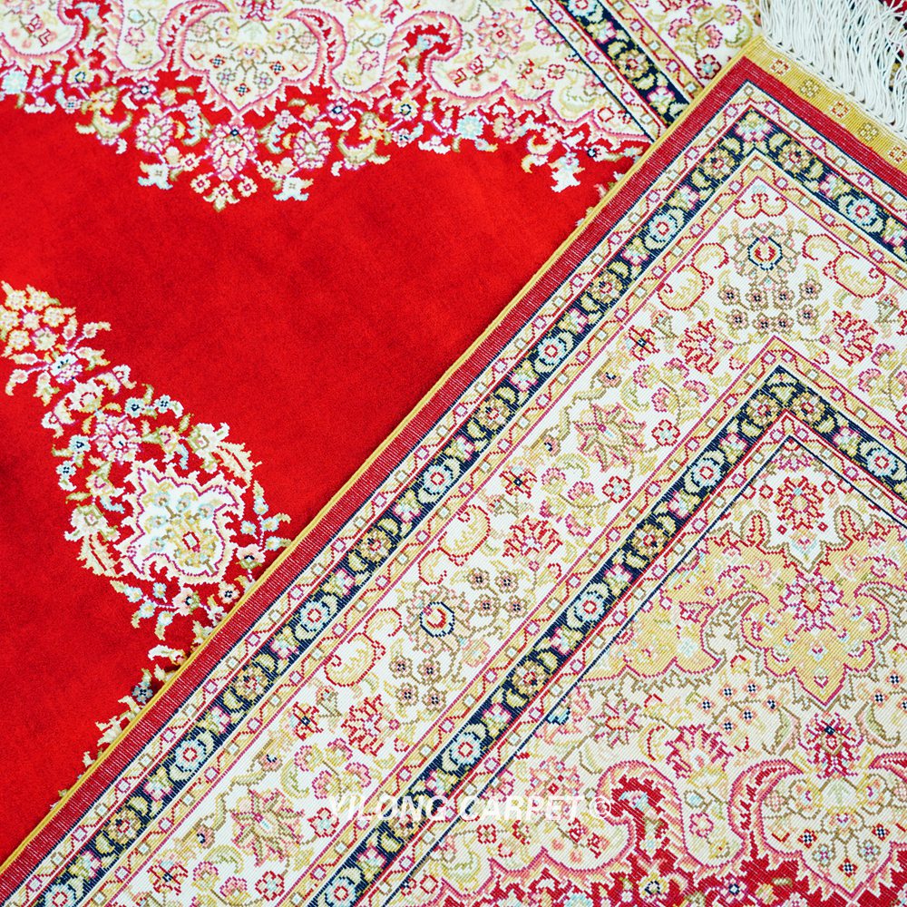 Persian Hand-Knotted Silk Luxury Rug 3x5ft - Image 9