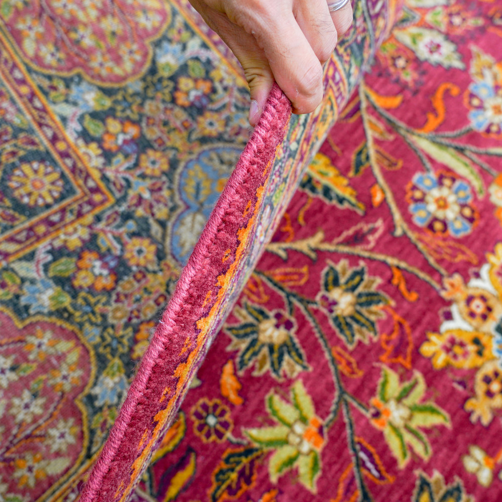 Modern Wool Carpet Villa Blue Hand Knotted Wool Soft Thick Carpet 7.9x10ft (Copy) (Copy) - Image 9