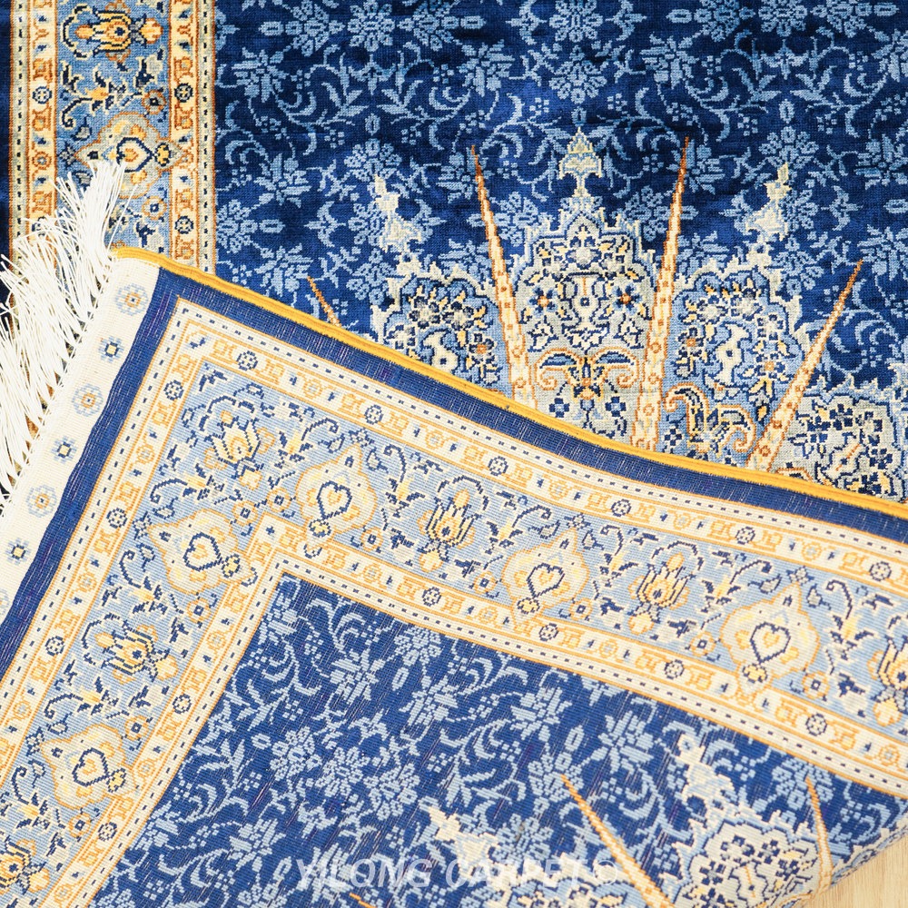 2x6 Hand-Knotted Silk Rug - CZN114A | YILONG - Image 8