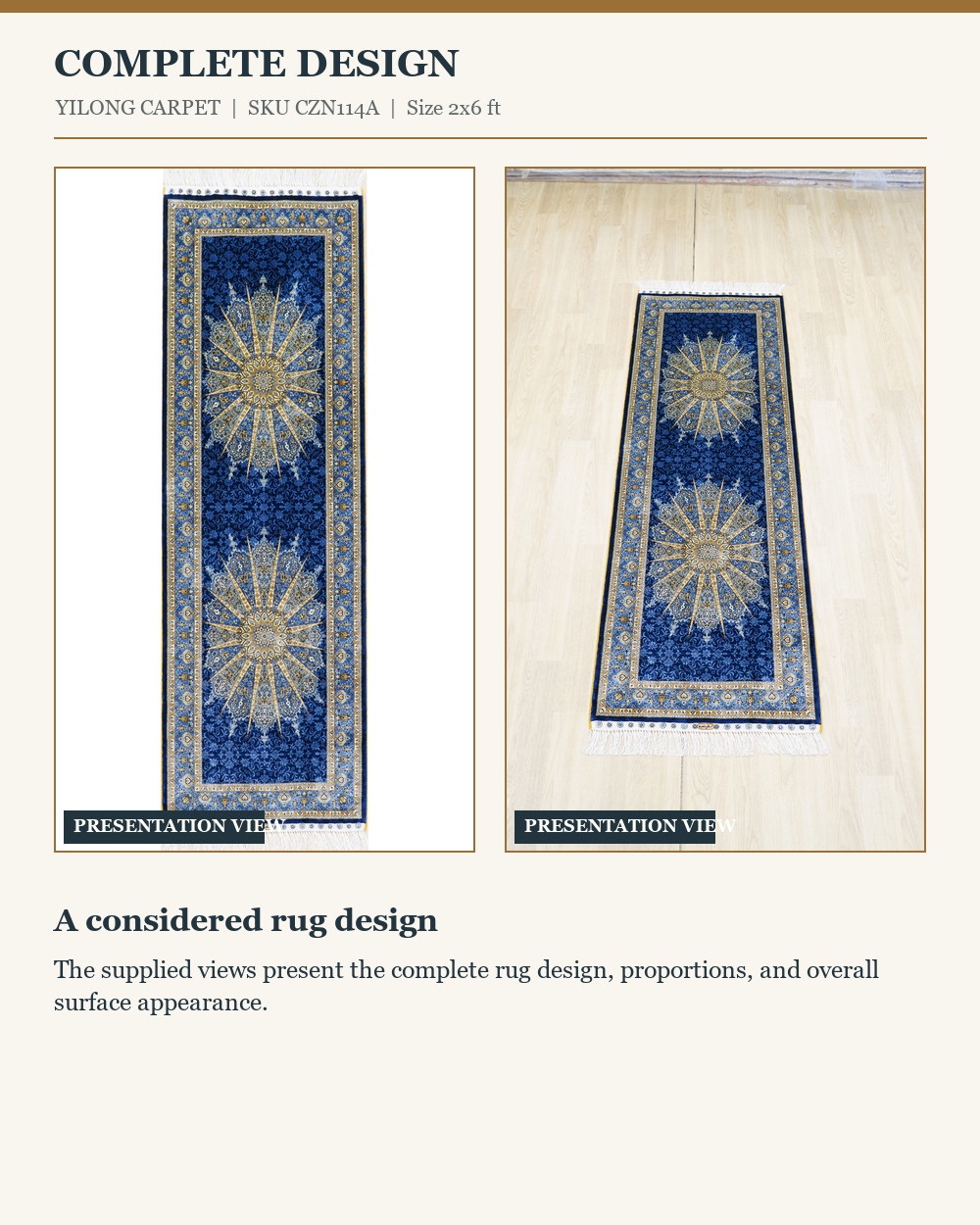 CZN114A rug detail panel 1