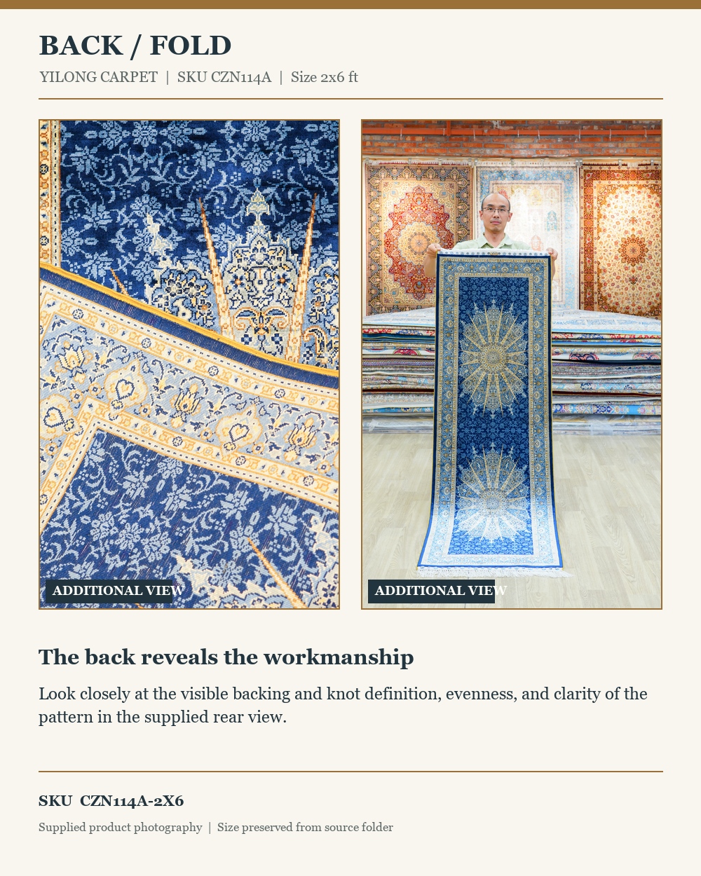 CZN114A rug detail panel 4