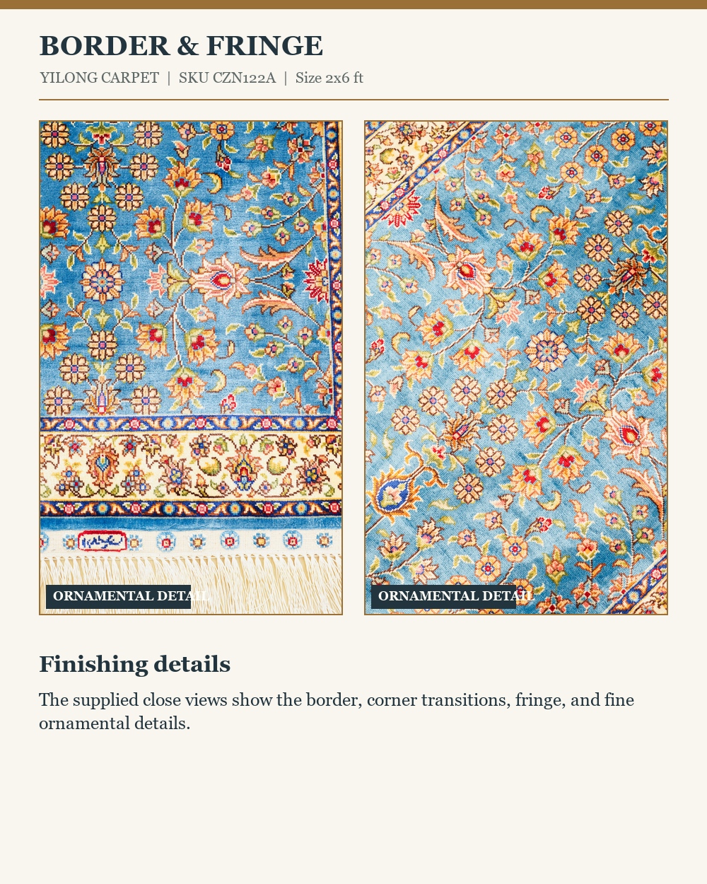 CZN122A rug detail panel 3