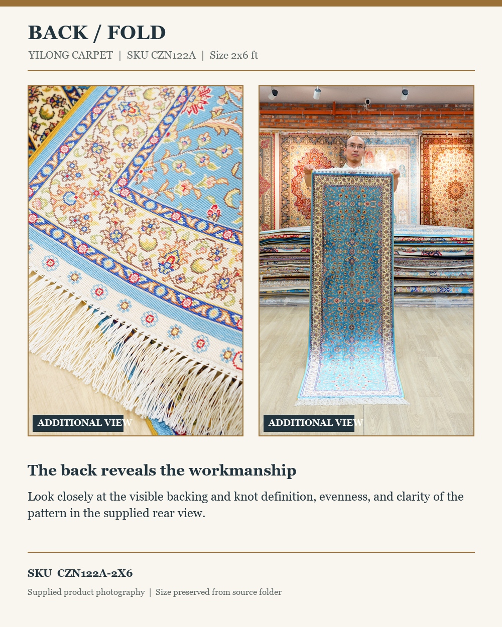 CZN122A rug detail panel 4