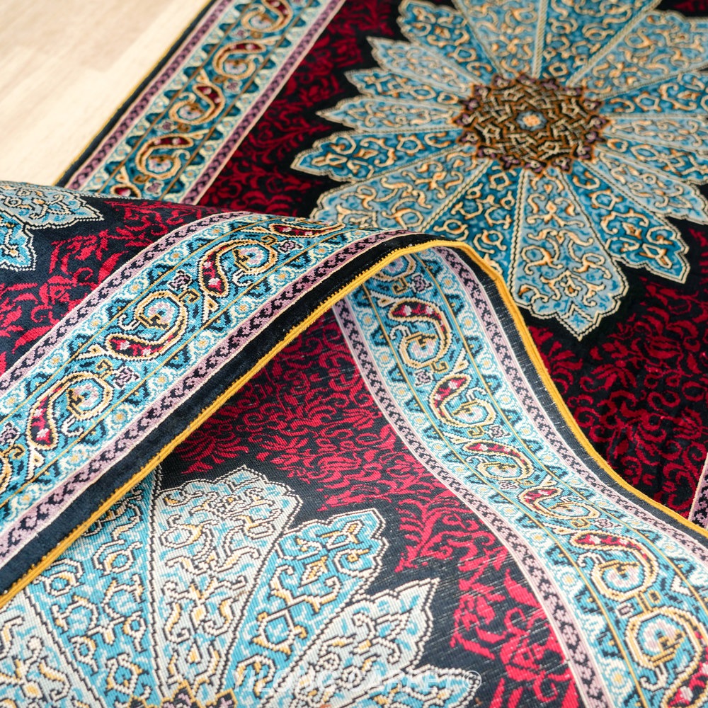 Burgundy, dark brown and cream Hand-Knotted Real Silk Rug 2 × 6 ft | CZN123A | Turkish Style | YILONG - Image 8
