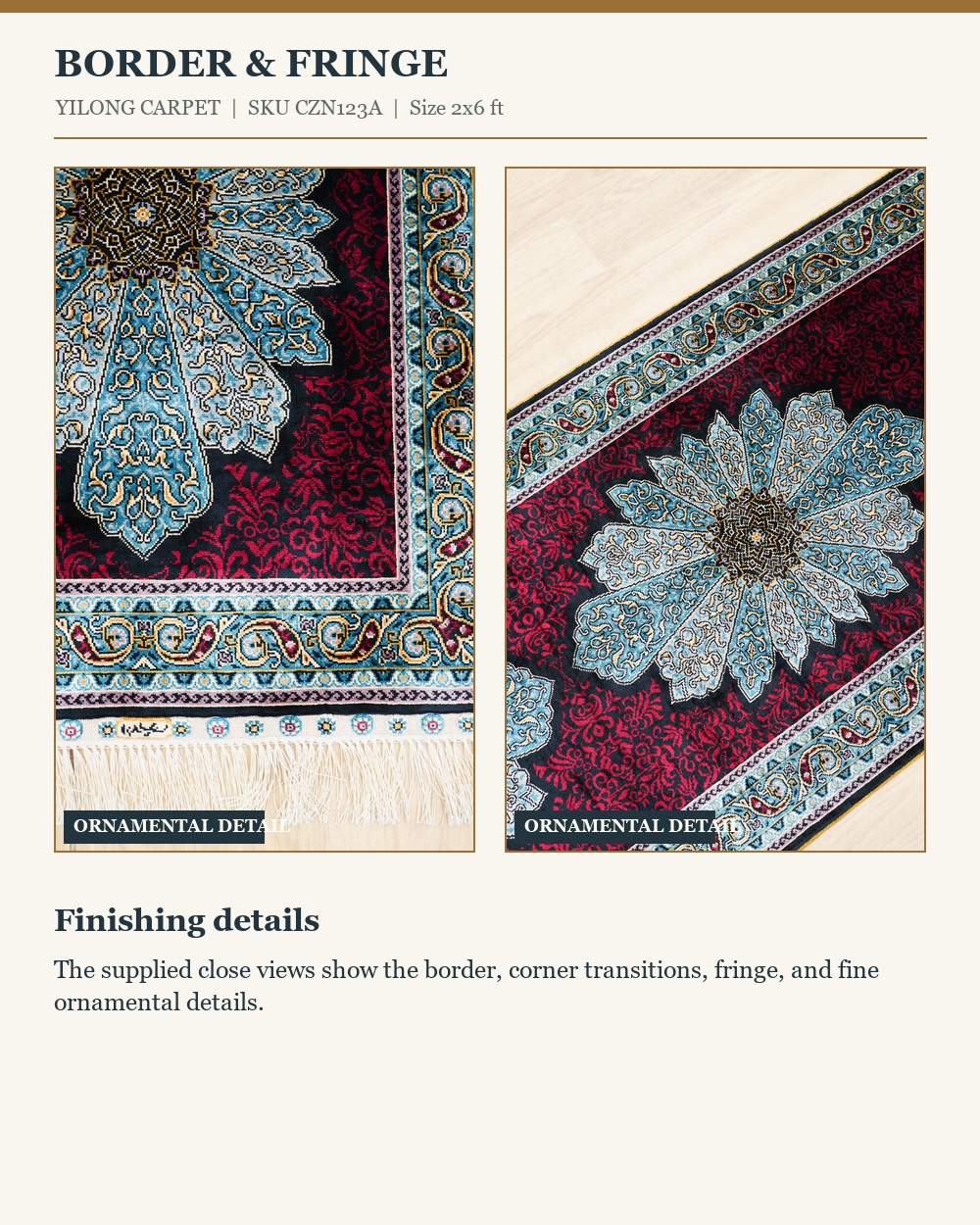 CZN123A rug detail panel 3