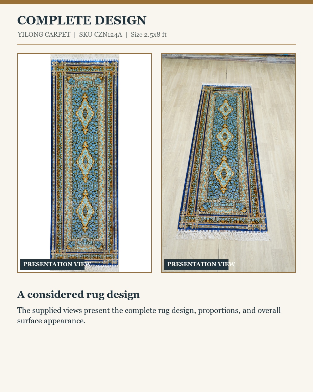 CZN124A rug detail panel 1